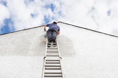 Peinture extérieure à Morlac — façades et ravalement
